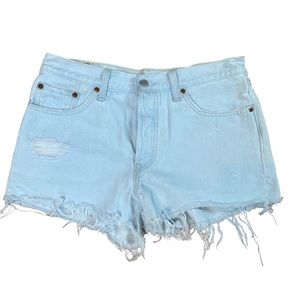 Levi’s High Rise Denim Shorts